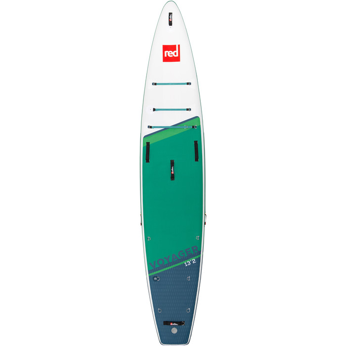 2023 Red Paddle Co 13'2 Voyager Plus Stand Up Paddle Board, Bag, Pump, Paddle & Leash - Hybrid Tough Package